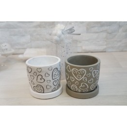 vaso porta pianta in ceramica