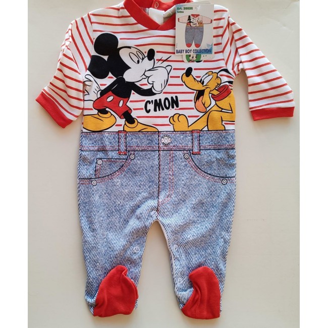 Tutina disney a righe arancio Tutina disney a righe arancio