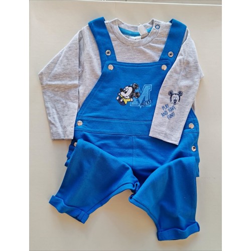 salopet blu con topolino salopet blu con topolino