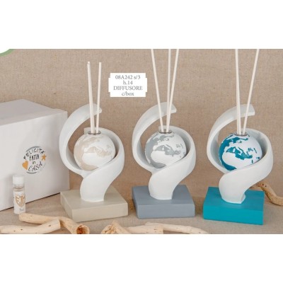 profumatore mappamondo colori assortiti