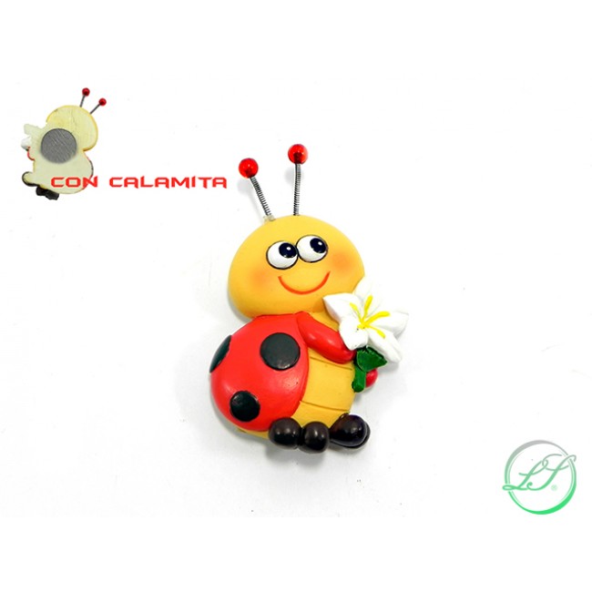 Bomboniera magnete coccinella le stelle