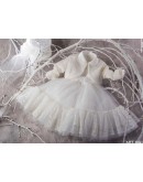 abito per bimba invernale con giacca in lanetta abito per bimba invernale con giacca in lanetta