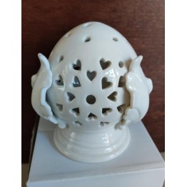 pomo pumo cuoricini con led 
