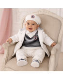 Abito bimbo con cappotto
