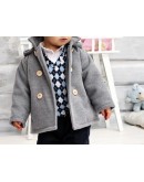 cappotto per bimbo grigio