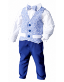 Abito per bimbo blu