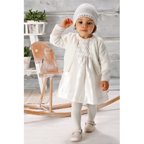 abito per bimba color crema cangiante abito per bimba color crema cangiante