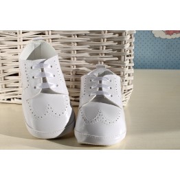 Scarpette eleganti laccate bianco lucido