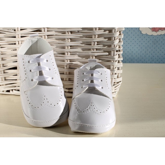 Scarpette eleganti laccate bianco lucido Scarpette eleganti laccate bianco lucido