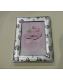 Portafoto in argento valenti rosa