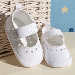 Scarpette eleganti per bimba laccate