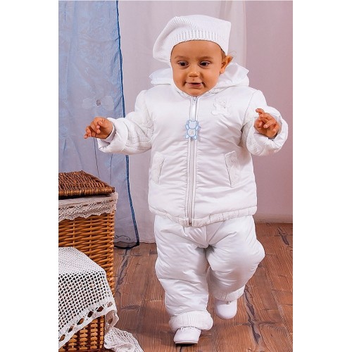 cappotto bimbo bianco  