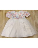 abito bianco fiorato abito bianco fiorato