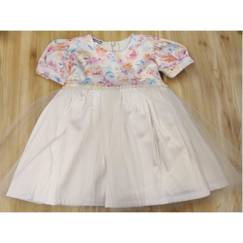 abito bianco fiorato abito bianco fiorato