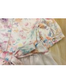 abito bianco fiorato abito bianco fiorato