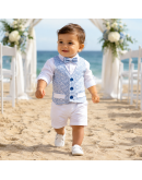 Abito bimbo con pantaloni corti