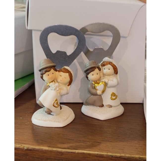 Bomboniera apribottiglie matrimonio Bomboniera apribottiglie matrimonio