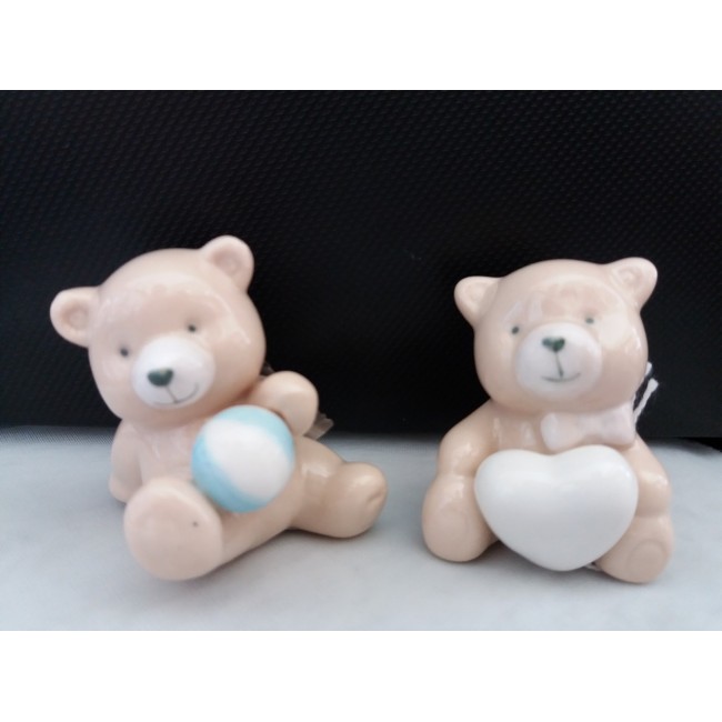 Bomboniera baby orsetto con cuore