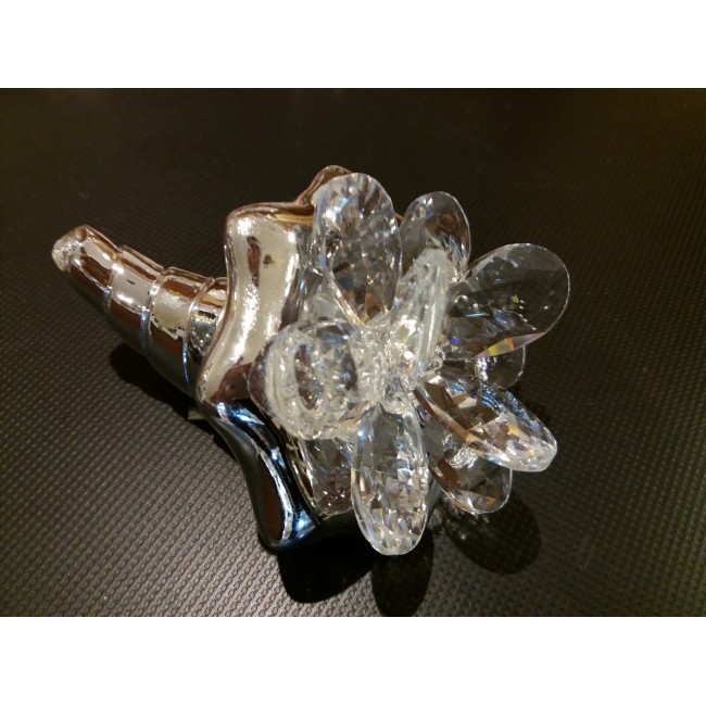 Bomboniera cornucopia con cristalli