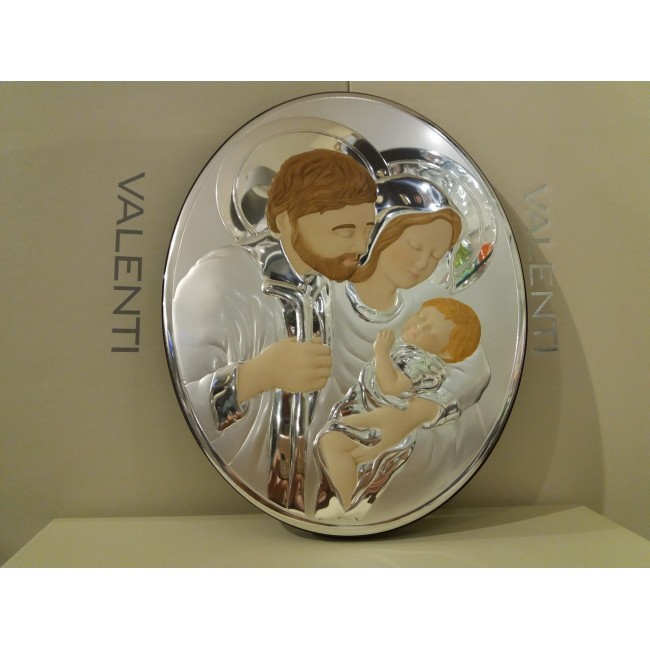 Sacra famiglia ovale