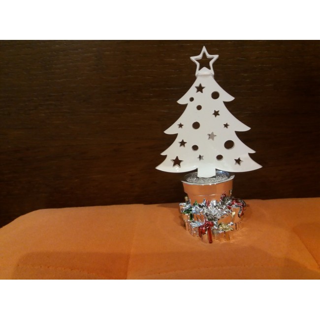 Albero moda argenti con led