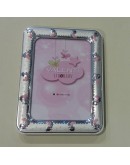 Portafoto in argento valenti rosa