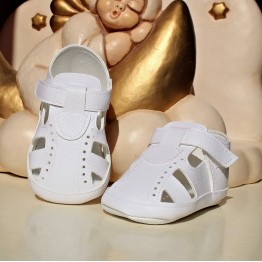 scarpe sandali bimbo bianco