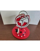 clip mappamondo con coccinella