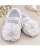 Scarpe bimba con margherite Scarpe bimba con margherite