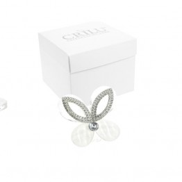 farfalla cristallo bianco