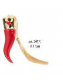 cornetto rosso bianco celeste rosa 11cm cornetto rosso bianco celeste rosa 11cm