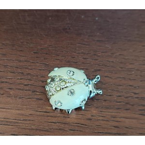 coccinella piccola con strass