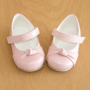 Scarpette bimba eleganti in ecopelle rosa