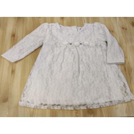 abito pizzo bianco 