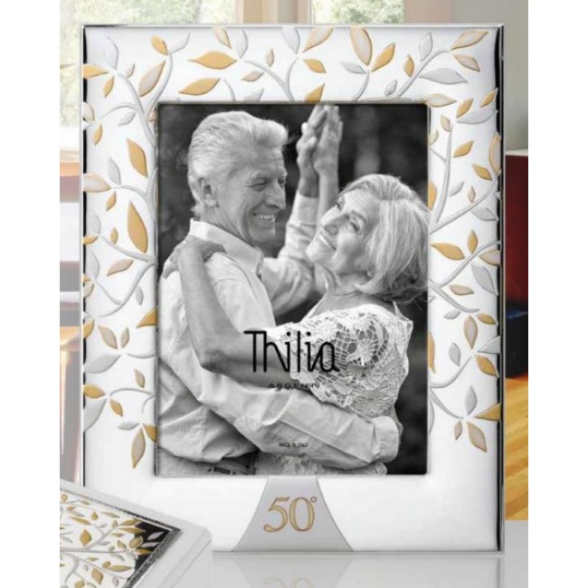 Portafoto anniversario con albero