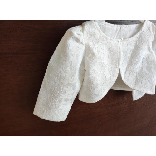 bolero giacca elegante avorio