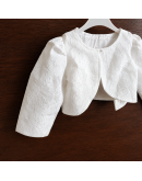 Bolero giacca elegante panna