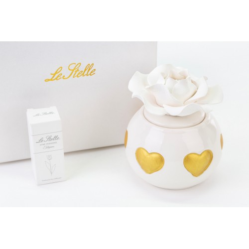 profumatore grande cuori oro le stelle profumatore grande cuori oro le stelle