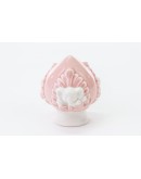 bomboniera pumo pomo rosa celeste bomboniera pumo pomo rosa celeste