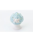 bomboniera pomo pumo rosa celeste con led  bomboniera pomo pumo rosa celeste con led