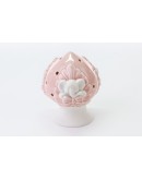 bomboniera pomo pumo rosa celeste con led  bomboniera pomo pumo rosa celeste con led