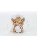 portaconfetti in legno comunione 