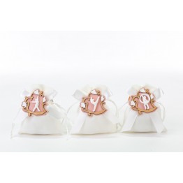 sacchetto portaconfetti con ballerina 