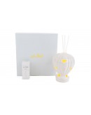 profumatore mongolfiera rosa con led profumatore mongolfiera rosa con led