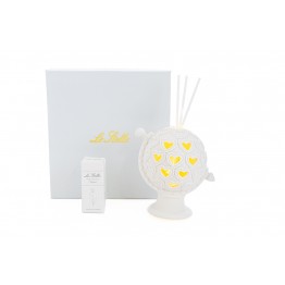 profumatore mappamondo piccolo con led le stelle
