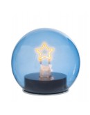 lampada sfera rosa celeste le stelle