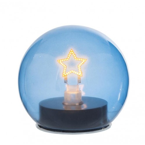 lampada sfera rosa celeste le stelle