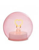 lampada sfera rosa celeste le stelle
