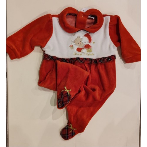 tutina bimba rosso scozzese tutina bimba rosso scozzese
