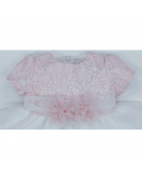 abito bianco e rosa elegante abito bianco e rosa elegante